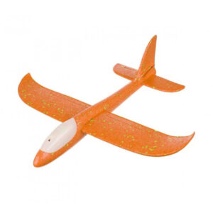 Летящ самолет от стиропор с LED осветление