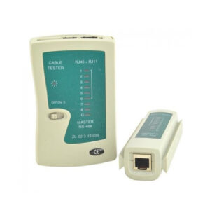 Тестер за LAN кабели UTP, FTP, STP и телефонни кабели RJ12, RJ11 с 9 контролни светодиода
