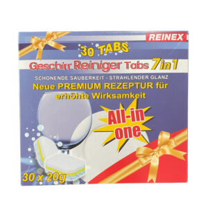 Reinex 7в1 таблетки за съдомиялна 30 бр.