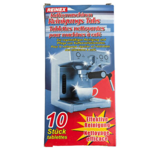 Reinex таблетки за почистване на кафемашина 10 броя