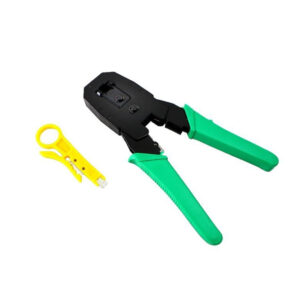 Клещи за кримпване с нож за заголване на кръгли и плоски кабели 8P8C, RJ45, 6P6C, RJ12, 6P4C, RJ11