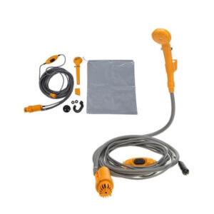 Преносим туристически душ, къмпинг душ, градински душ, мобилен душ за кола, камион, кемпер 12V