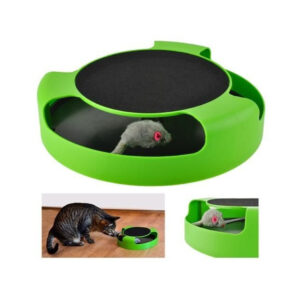 Играчка за котка, колело с мишка