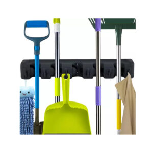 Закачалка/държач за метли, мопове, инструменти, пръчки, четки и ключове
