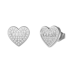 Guess JUBE02173JWRHTU дамски стоманени обеци под формата на сърце