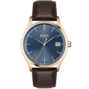 Hugo Boss 1513832 мъжки елегантен часовник в розово злато 43 мм