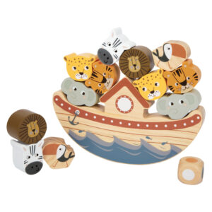 Сафари игра за балансиране на дървена арка от Small Foot