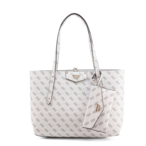 Guess HWESG8 39023 ECO дамска бяла кожена чанта