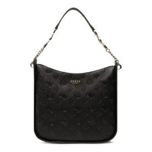 Guess HWPG87 47020 GALERIA дамска черна кожена чанта