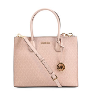 Michael Kors MERCER 35T2GM9S3B розова кожена дамска чанта