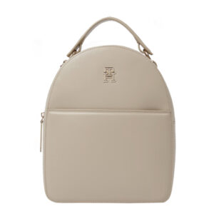 Tommy Hilfiger AW0AW14493 бежова кожена дамска раница