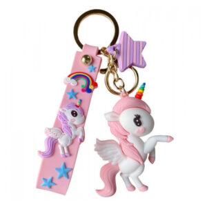 Ключодържател розов еднорог