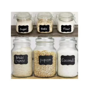 24 броя самозалепващи стикери за пликове, покани, буркани, консерви, козметика и други