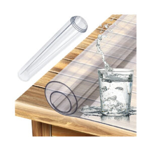 Силиконова прозрачна подложка за маса, бюро, плот 120 х 60 см