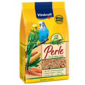 Vitakraft Perle пълноценна храна за вълнисти папагали с билки и мед 1кг
