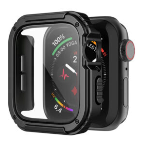 Черен калъф за смарт часовник Apple Watch 4 / 5/ 6/ SE / SE 2